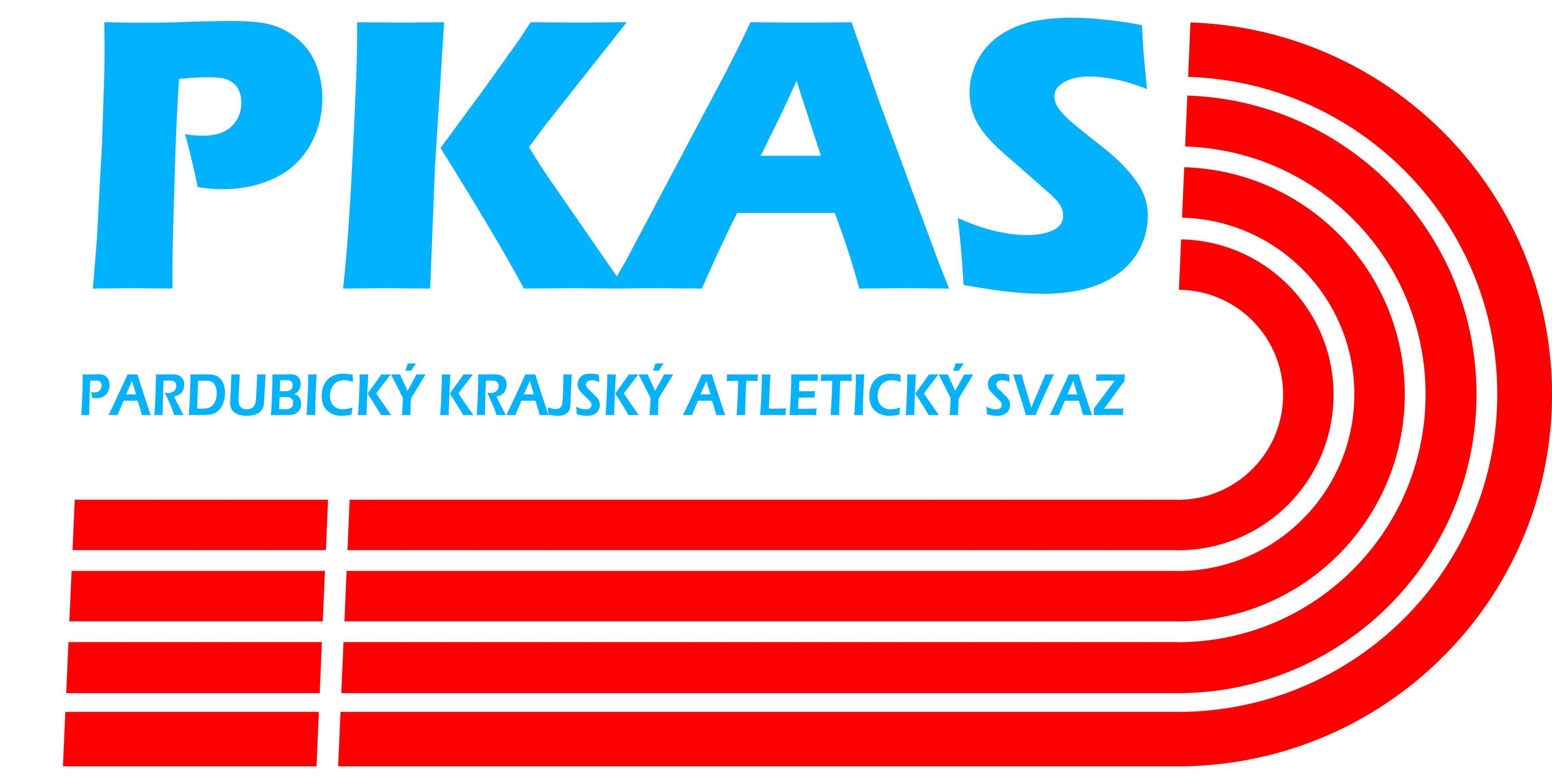 Logo Pardubického krajského atletického svazu